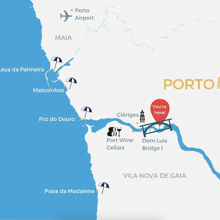 Trindade Modern Flat Apartment Porto